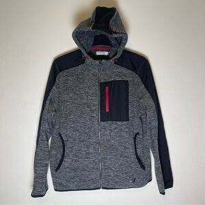 Nautica Full Zip Hooded Fleece Jacket